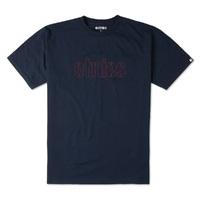 etnies mod stencil t shirt navy