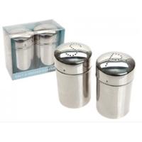 Ethos Stainless Steel Salt & Pepper Shaker Set.
