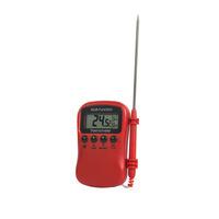 ETI 810-964 Multi Function Thermometer Red