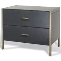 Ettore Side Table with 2 Drawer