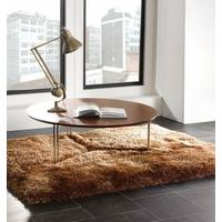 etrading1 pearl polyester rug 120 cm x 170 cm caramel