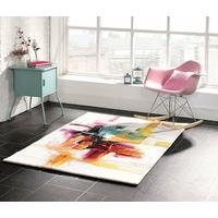 etrading1 Impressionist Sisley Polypropylene Rug, 120 cm x 170 cm, Cream/Multi