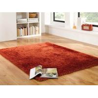 etrading1 grande vista polyester rug 120 cm x 170 cm orange mix