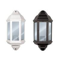 Eterna IP44 Traditional 60W Half Lantern Porch Light