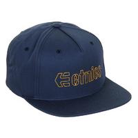 Etnies Corporate 5 Snapback Cap - Navy/Gold