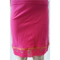 Etam 8 Years Pink Stretchy Skirt