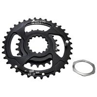 e.thirteen Direct Mount Shiftring Kit - 36-22T | Black