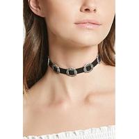 etched western choker