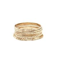 Etched Bangle Set