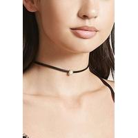 Etched Faux Stone Choker