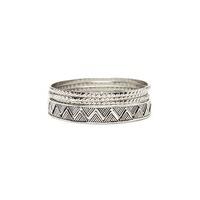 Etched Bangle Set