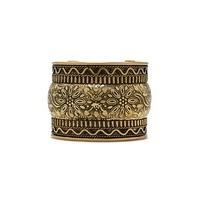 Etched Floral Cuff