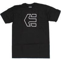 etnies icon outline tee black