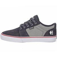 etnies barge ls dark greygreyred