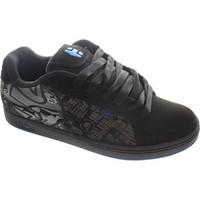 etnies metal mulisha fader mens shoes trainers in black