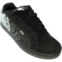 etnies metal mulisha fader mens shoes trainers in black