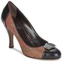 etro 3074 womens court shoes in brown