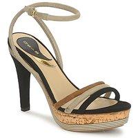 etro 3455 womens sandals in black