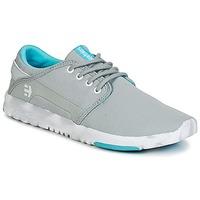 etnies scout women womens shoes trainers in grey