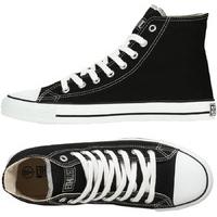 Ethletic Fairtrade Hi Top Trainers - Black & White