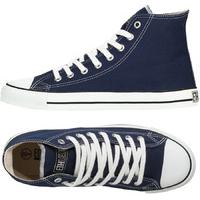 Ethletic Fairtrade Hi Top Trainers - Dark Blue