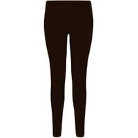 Ettie Basic Jersey Full Length Leggings - Brown