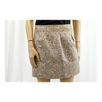 ET VOUS Size 10 Metallic Mini Skirt