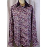 Eton Size 15 1/2 Floral Shirt Eton - Size: 16 - Multi-coloured - Long sleeved shirt