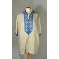 Ethnic top - Size: L - Beige - T-Shirt