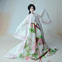 Ethnic Dresses For Barbie Doll Coat Dress For Girl\'s Doll Toy