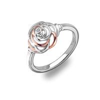 Eternal Rose Ring - Rose Gold Plated Accents