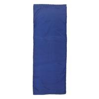 eurohike silk rectangle sleeping bag liner navy