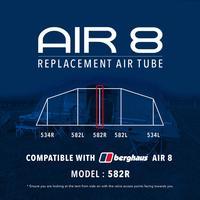 Eurohike Air 8 Tent Replacement Air Tube - 582R, Assorted