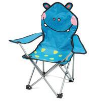 eurohike kids hippo folding chair blue