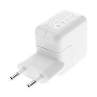 EU Plug USB Power Adapter Charger White for iPad / iPhone / iPhone 7 / iPhone 6 Plus and Other Cell Phone