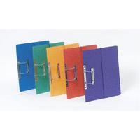 europa pocket spiral file assorted colours pack of 25