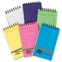Europa Minor Notepad Wirebound Elasticated Ruled 80gsm - 120 Pages
