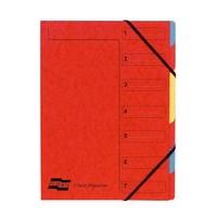 europa 7 part organiser red