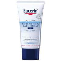 eucerin dry skin replenishing 5 urea face cream night 50ml