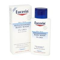 eucerin dry skin replenishing body wash 5 urea plus lactate 200ml