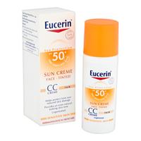 eucerin sun protection face sun crme tinted spf 50 50ml