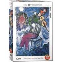 eurographics puzzle marc chagall the blue violinist 1000 pc games and  ...