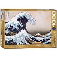 Eurographics Puzzle - Hokusai - The Great Wave At Kanagawa - 1000 Pc /games And