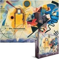 eurographics puzzle wassily kandinsky yellow red blue 1000 pc games an ...