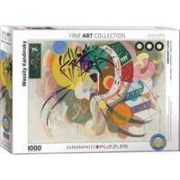 eurographics puzzle wassily kandinsky dominat curve 1000 pc games and  ...