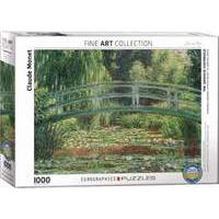 Eurographics Puzzle - Claude Monet - The Japanese Footbridge - 1000 Pc /games An