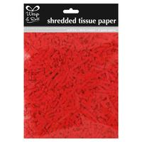 eurowrap shredded tissue paper red