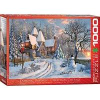 Eurographics Puzzle 1000pc - Christmas Cottage