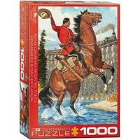 Eurographics Puzzle 1000pc - Rcmp Train Salute