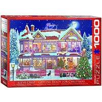 eurographics puzzle 1000pc getting ready fof christmas